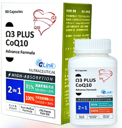 圖片 高濃度魚油+Q10軟膠囊